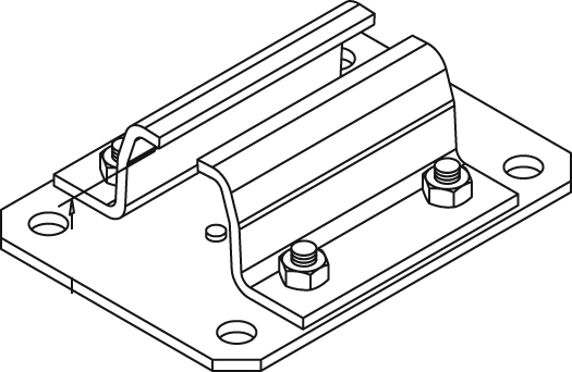 Ceiling Support Connector