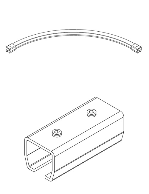 Unmounted Track - Curtain Track Hardware