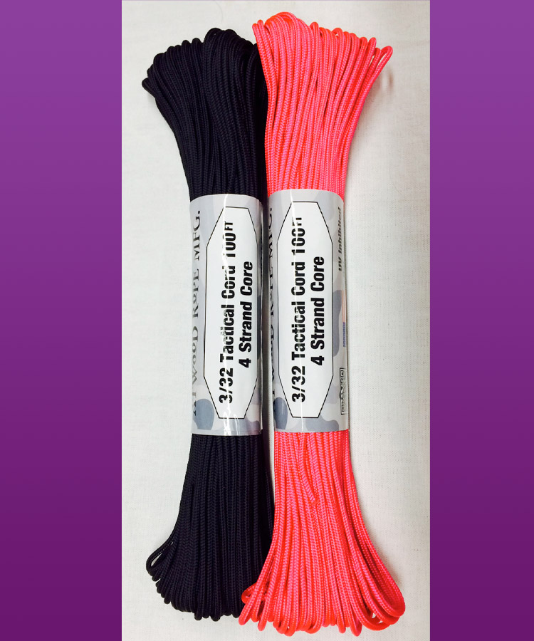 Tactical Rope Black Hot Pink